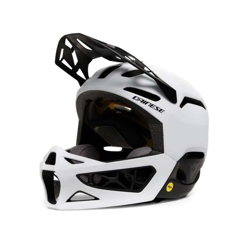 Dainese - LINEA 01 MIPS, Full-face MTB Helmet, Unisex, White/Black, M-L