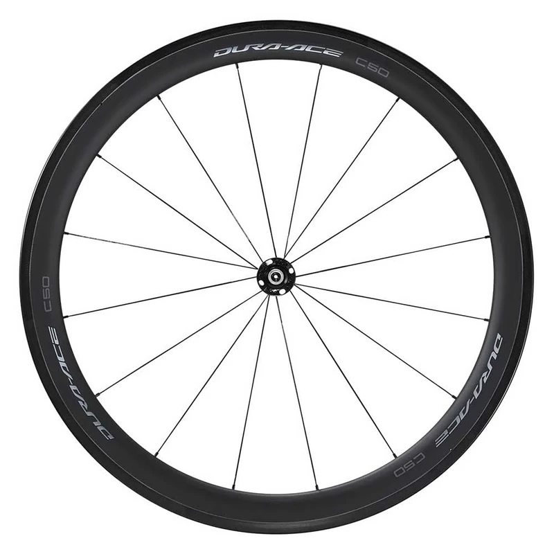 SHIMANO Front Wheel R9200-C50, Adults Unisex, Multi-Coloured (Multi-Colour), One Size