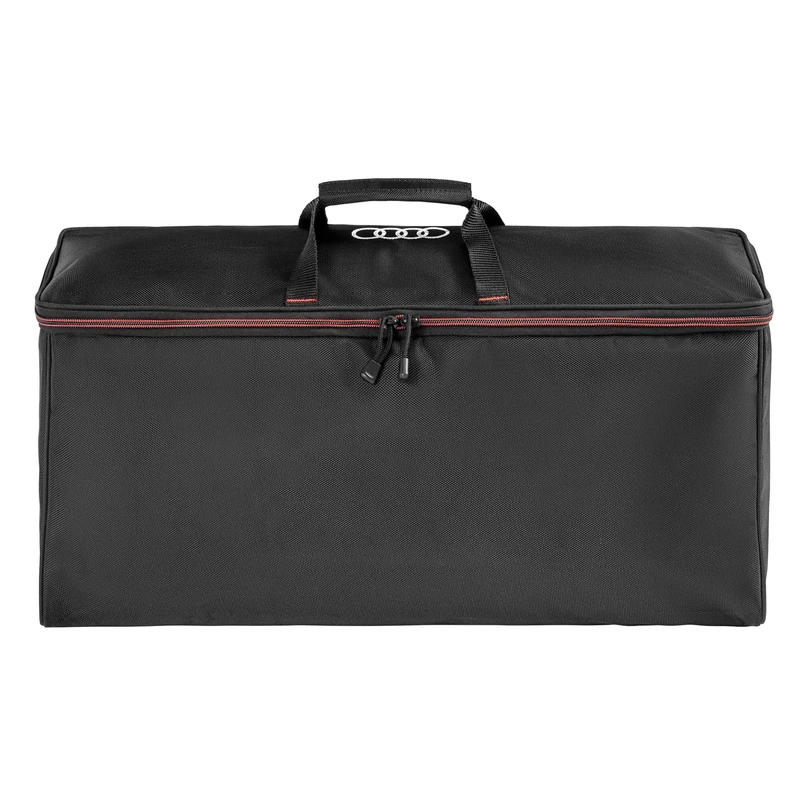 Audi e-tron Charging Cable Bag, Black - 25L Storage Boot Bag