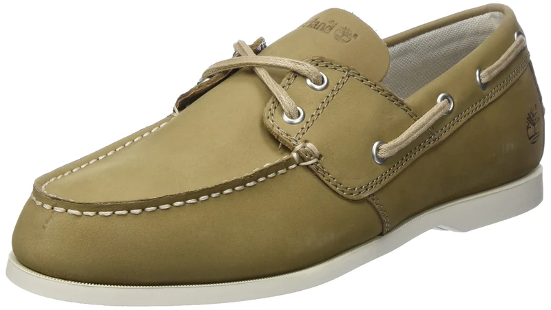 Timberland Men's Cedar Bay 2 Eye Boat Shoe, Petrified Oak, 6.5 UK