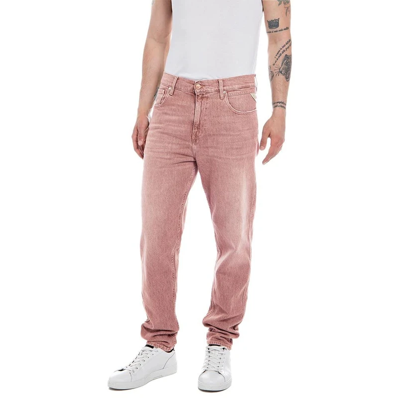 REPLAY Adult M1030 Sandot Jeans, Brick Delavè 250, 33W / 32L