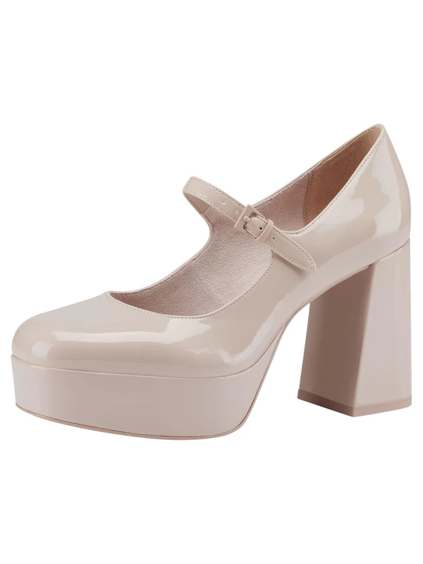Tamaris Women's 1-1-24415-20 Pump with Strap, Pink, 6 UK