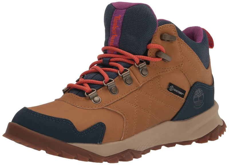 Timberland Women's Lincoln Peak Mid Leather Wp Chukka Boot, Wheat Leather, 36 EU Weit