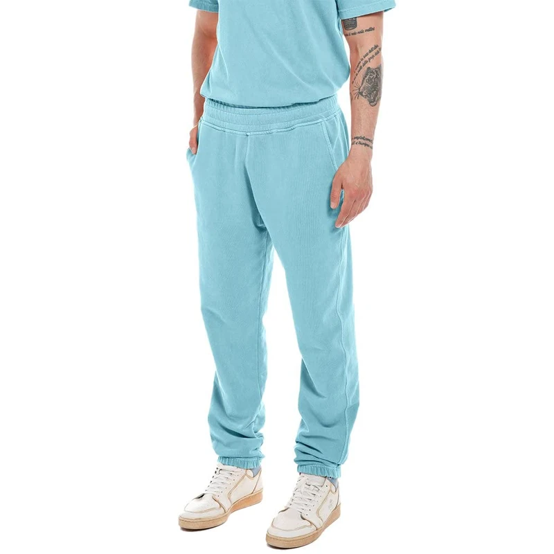 REPLAY Men's M9942 Earth Made Pants, Aegean Sky 109, L