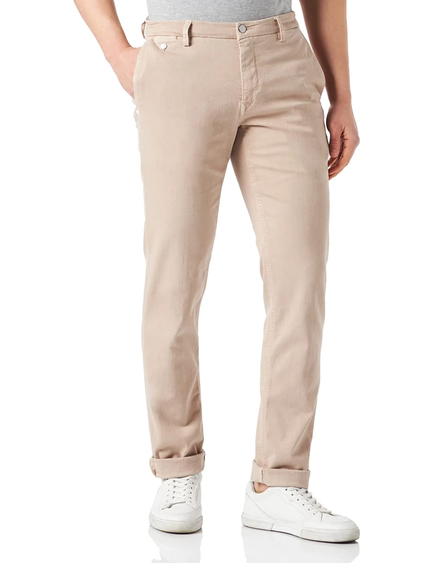 REPLAY Men's M9722J Benni Stretch Bull Jeans, Sand 525, 28W / 32L