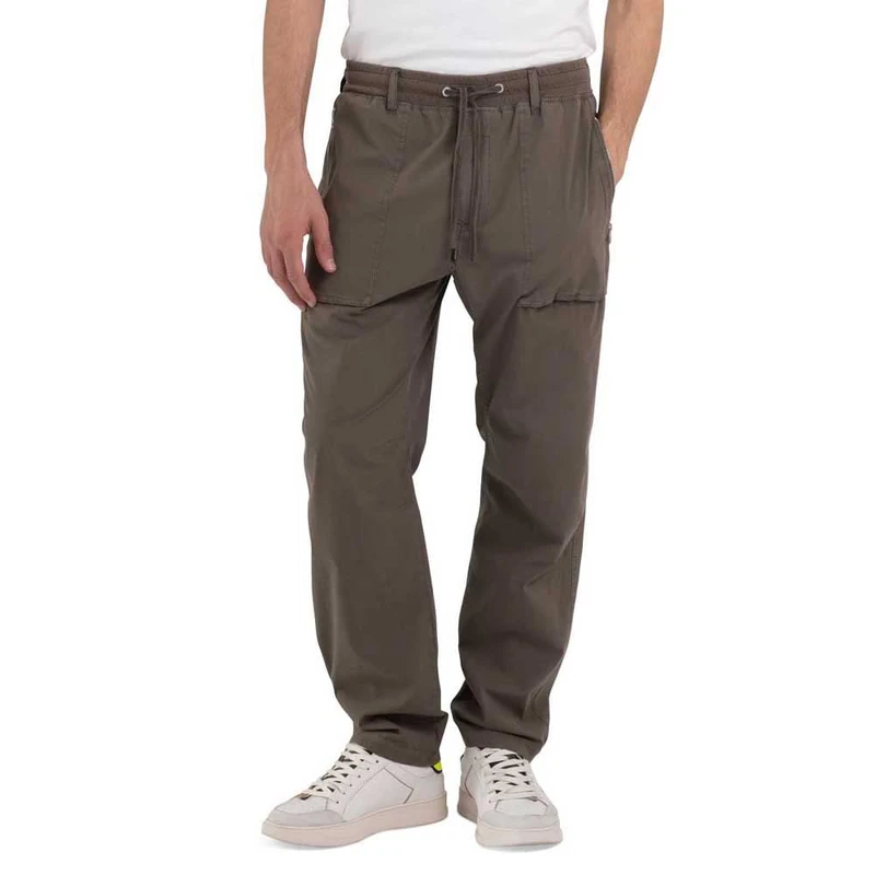 Replay men's trousers with stretch, brown (Dark Mud 121), W28