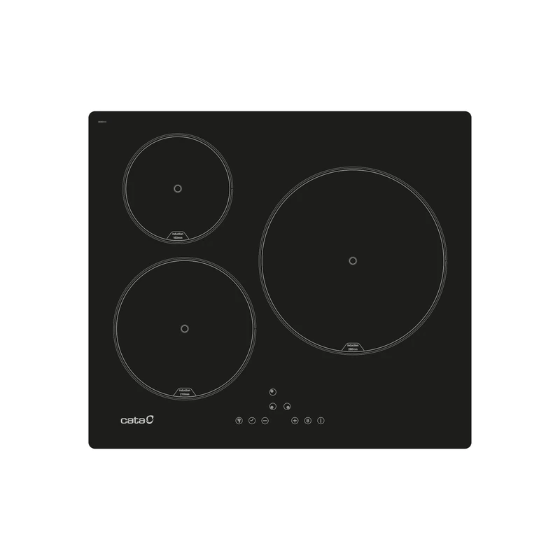 Cata IB 6303 BK Induction Hob - 3 Zones, 59 cm Width - Image 1