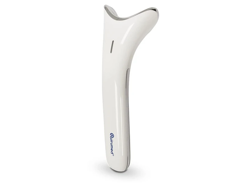 QUIRUMED Microcurrent Facial Massager for Lifting, Facial Care, Ergonomic, Electric, 11,000rpm, Travel, 1.5V AAA