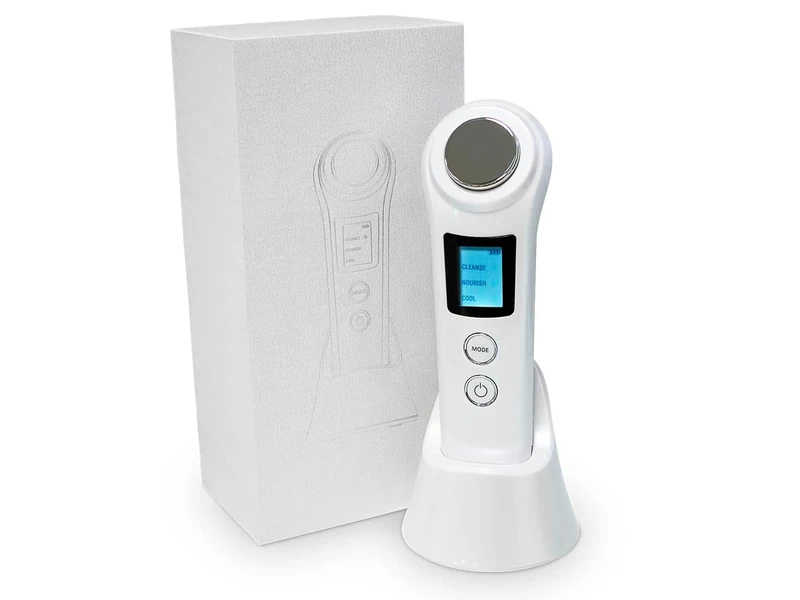 QUIRUMED Heat and Cold Face Massage with Iontophoresis