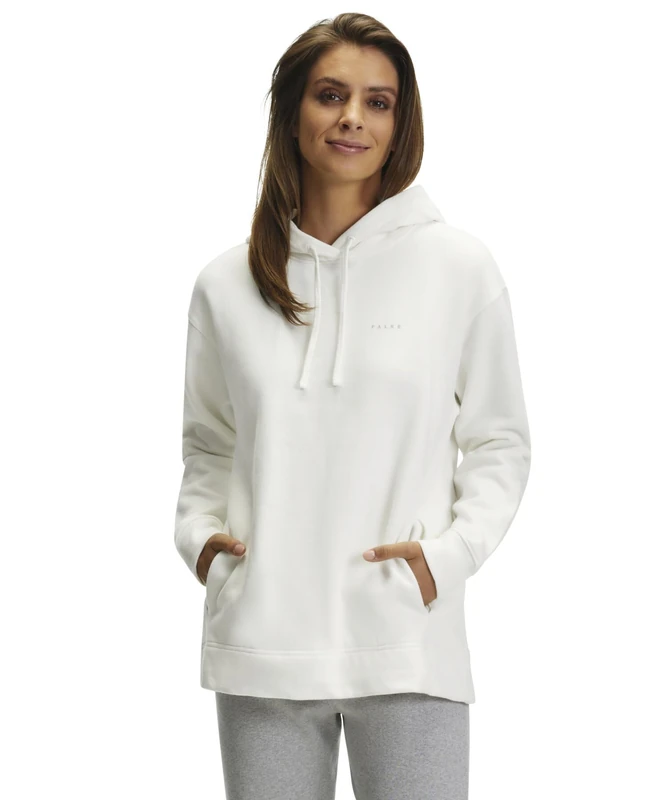 FALKE Women's Sweatshirt-66207 Blouse, Off-white, XS UK