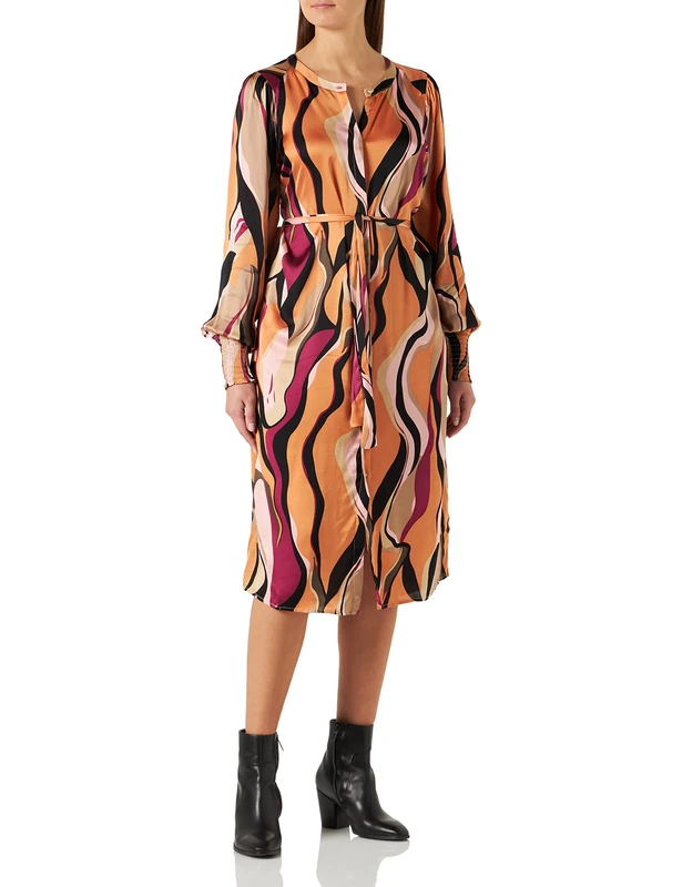 SOYACONCEPT Women's Sc-Jamilla 3 Dress, Rose Combi, XS