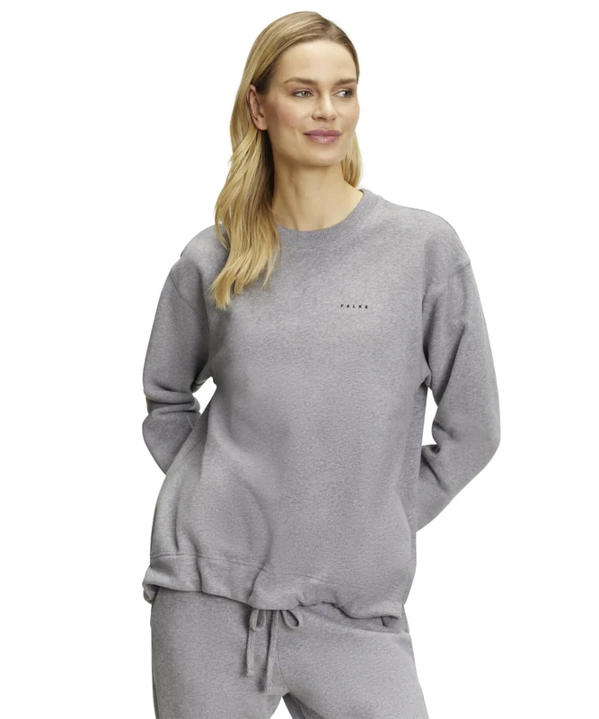FALKE Sweatshirt-66206 Sweatshirt Grey-Heather XXL
