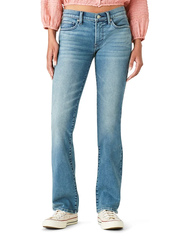 Lucky Brand Women's Mid Rise Sweet Bootcut Jean, Glass Mount, 31x32 - Image 1