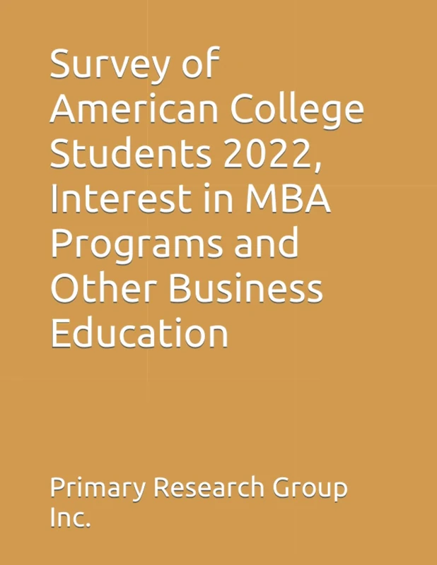 Survey of American College Students 2022, Interest in MBA Programs and Other Business Education