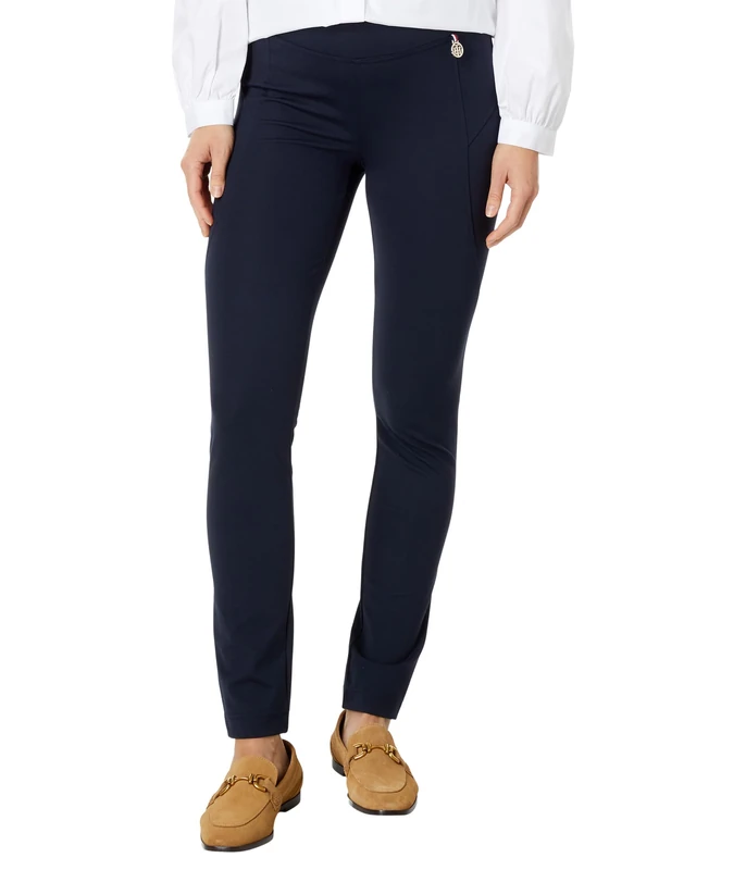 Tommy Hilfiger Women's Casual Sportswear Pants, Sky Captain, XS