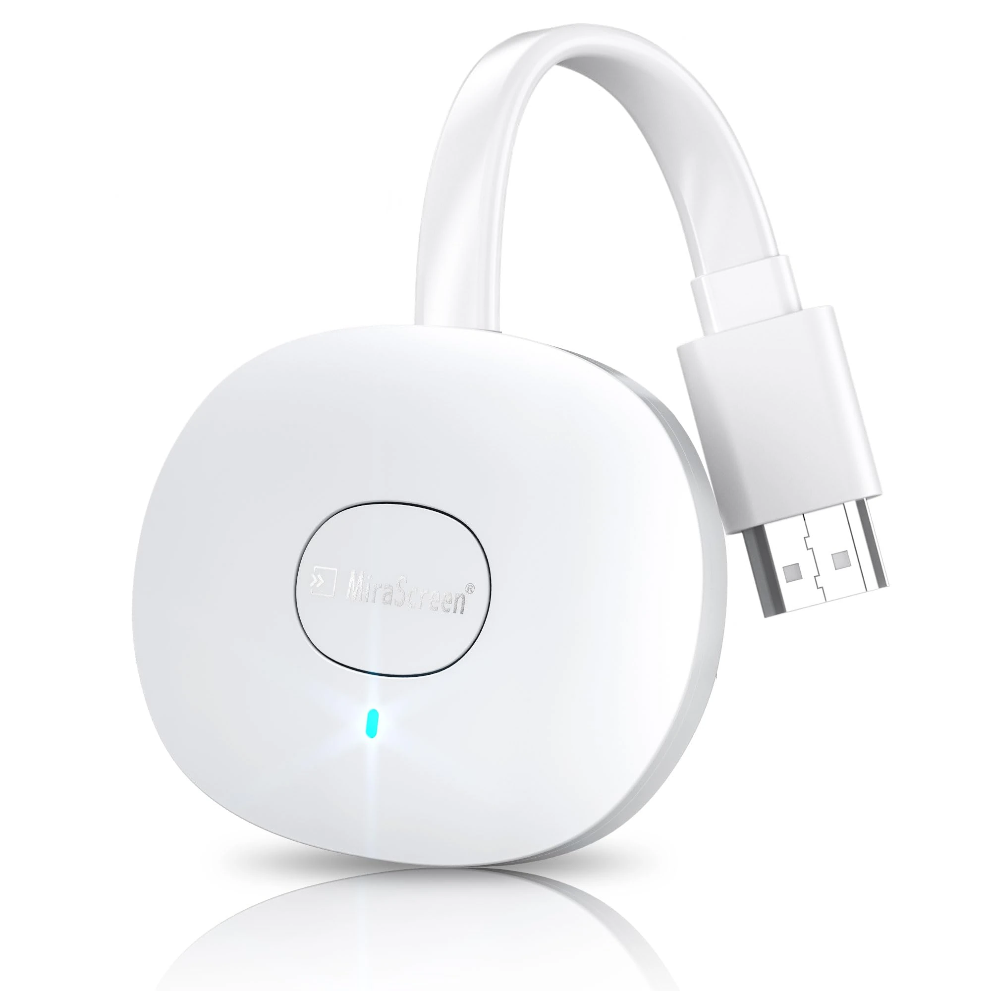 4K Wireless HDMI Dongle, Miracast HDMI Display Adapter Mirror Video Screen from i-Phone, i-Pad, Android, PC, Tablet, Windows to HDTV/Monitor/Projector, Miracast, Airplay, DLNA