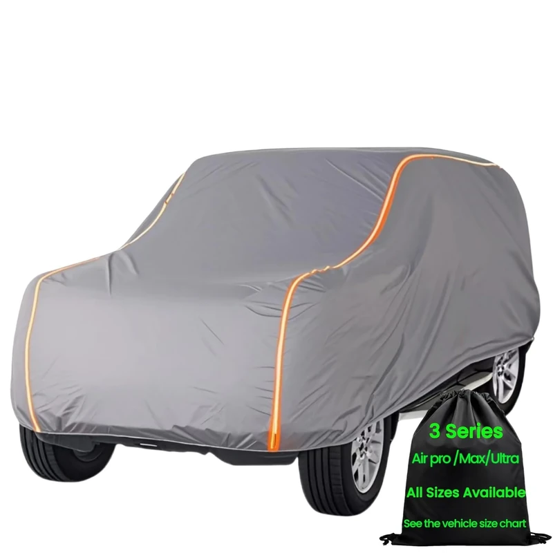 Car Cover Waterproof All Weather - Outdoor Full Cover for Automobiles Waterproof Car Covers (SUV Plus(200" to 215"))