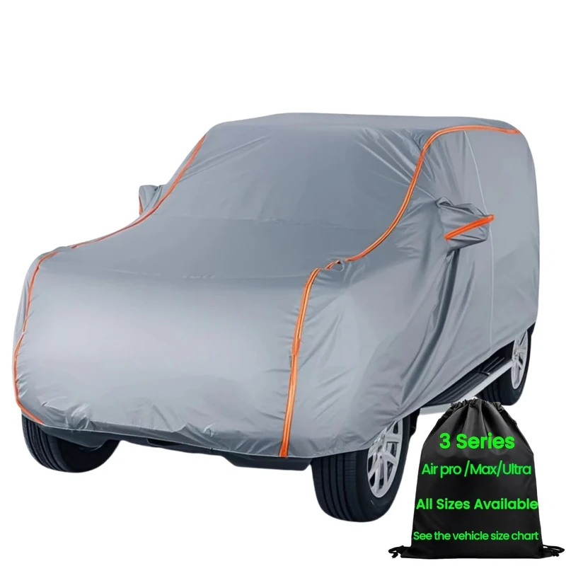 Car Cover Waterproof All Weather - Outdoor Full Cover for Automobiles Waterproof Car Covers (SUV 3(191" to 200"))