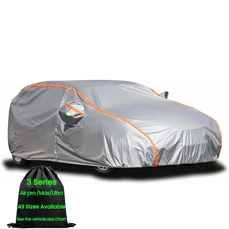 Car Cover Waterproof All Weather - Outdoor Full Cover for Automobiles Waterproof Car Covers (Hatchback(Up to 178"))