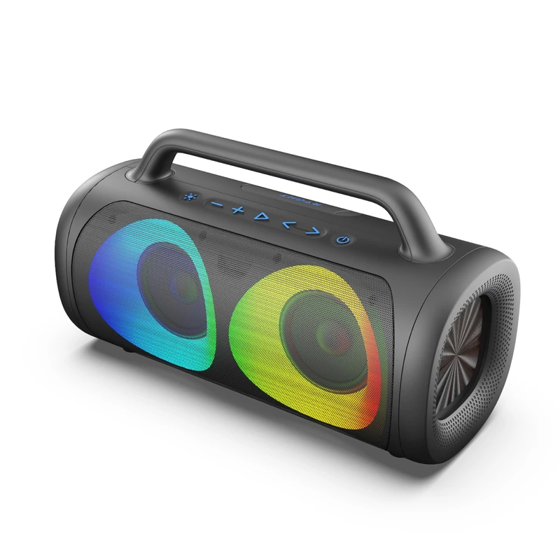 RYGHT TOOGO XL R481047 Wireless Outdoor Speaker with RGB LED, 7 Hours Runtime, Black
