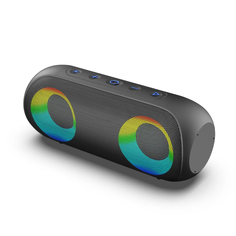 RYGHT TOOGO L R480361 Wireless Outdoor Speaker with RGB LED, 11 Hours Runtime, Black - Image 1