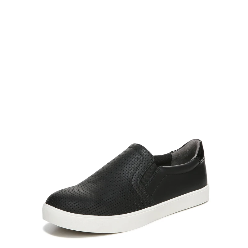 Dr. Scholl's Women's Madison Sneaker, Black Perf, 7.5 UK
