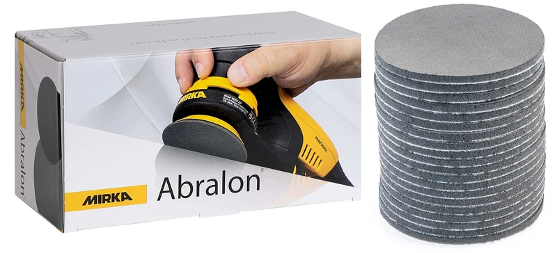 Mirka Abralon J3 Sanding pad/Polishing pad 77mm / 500 grit / 20 pack/for sanding and polishing lacquer, wood, plastic