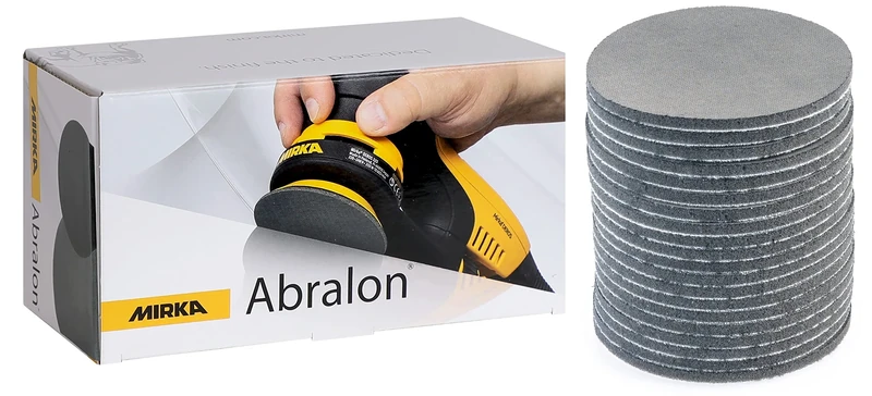Mirka Abralon J3 Sanding pad/Polishing pad 77mm / 1000 grit / 20 pack/for sanding and polishing lacquer, wood, plastic
