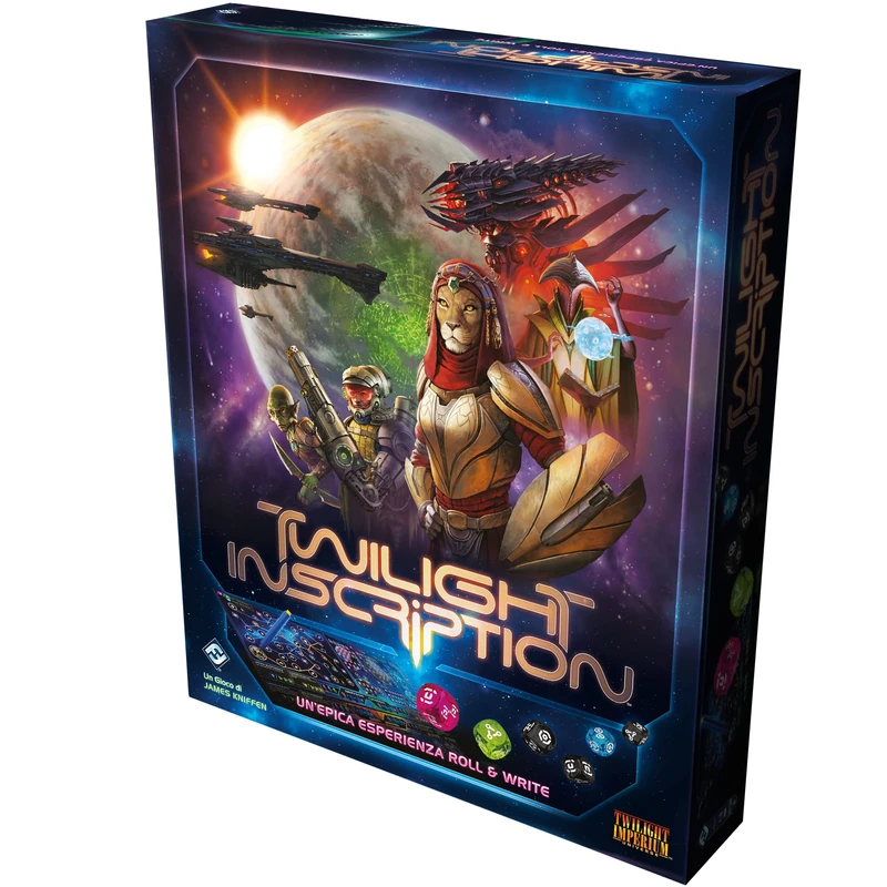 Asmodee Twilight Inscription Board Game, 1-8 Players, 14+ Years, Italian Edition