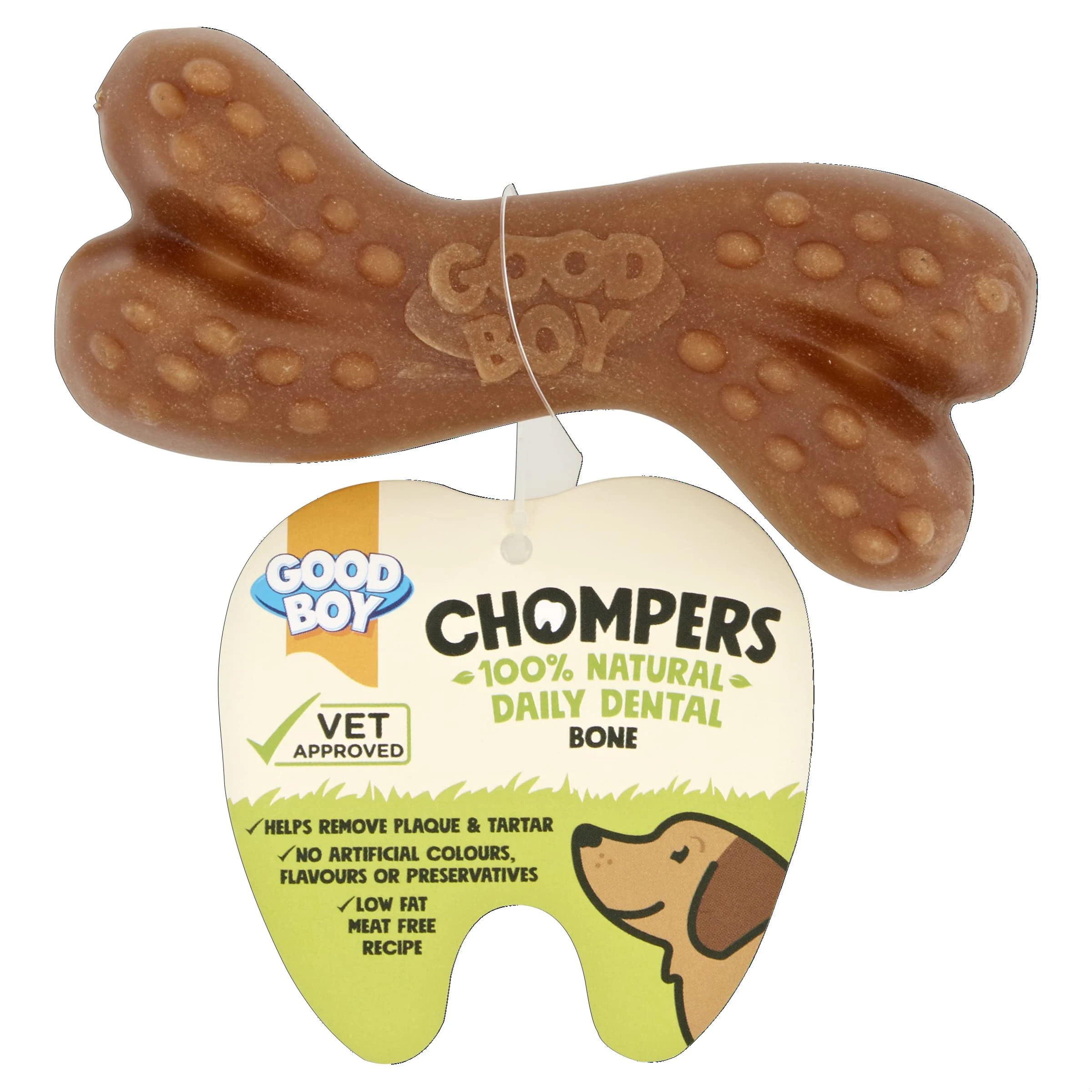 Good Boy Chompers Dental Bone Chew Dog Treat 60g