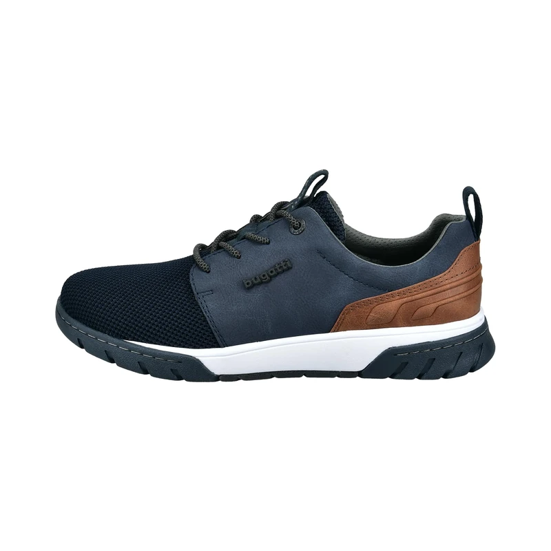 bugatti Men's Irish Sneaker, darkblue, 7.5 UK - Image 1