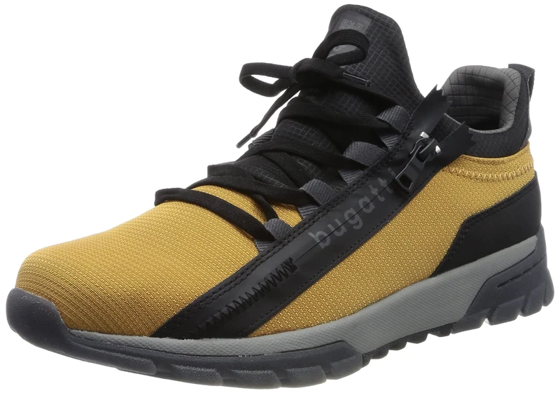 Bugatti Men's 342-adx60 Slippers, Yellow/Black, 9 UK