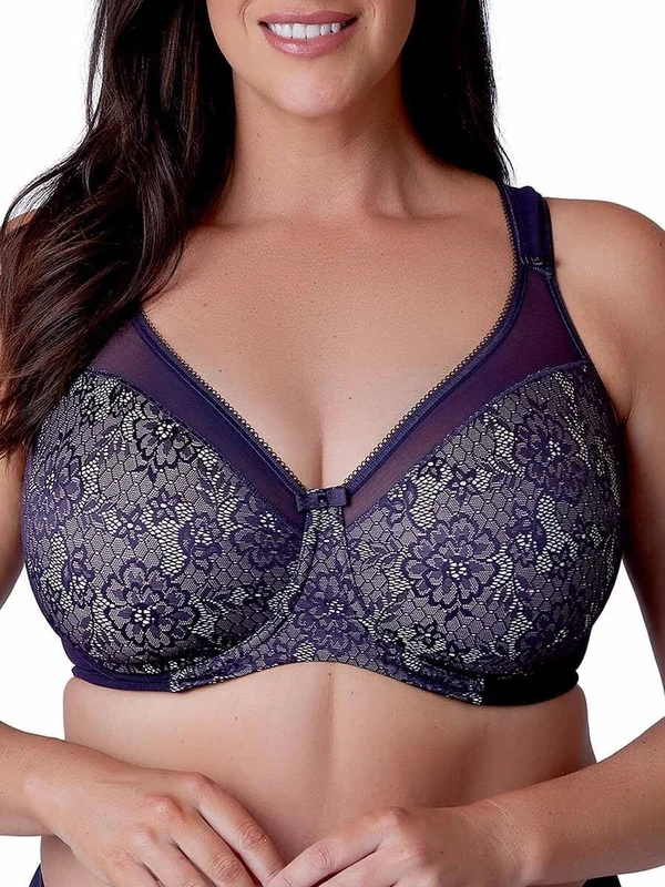 Berlei Womens Beauty Everyday Minimizer Bra, Aubergine, 36C UK
