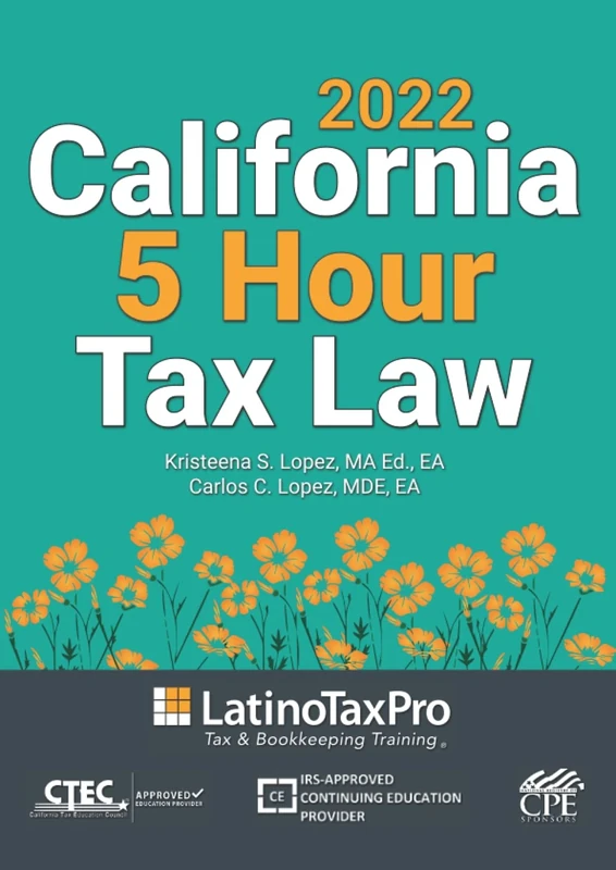 2022 California 5 Hour Tax Law