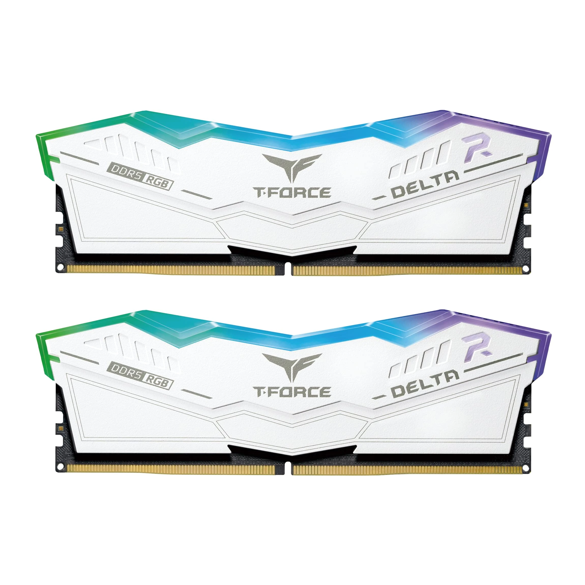 Team T-force Delta Rgb 32Gb Kit 2 X 16Gb Ddr5 6000Mhz Pc5-48000 Cl30 Ecc Xmp 3.0