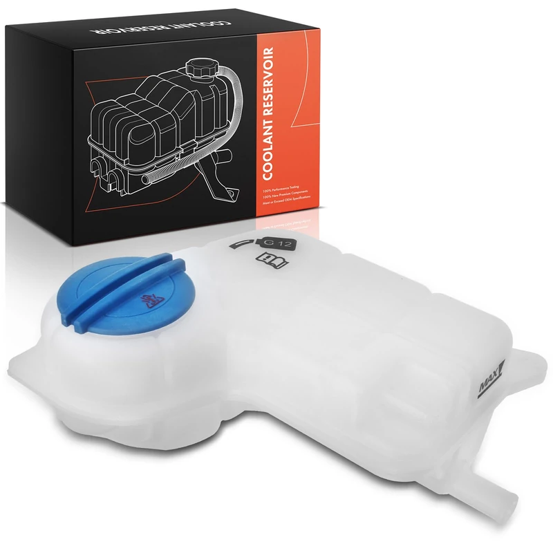 Frankberg Coolant Expansion Tank Compatible with A4 8EC B7 8E2 B6 Avant 8ED B7 8E5 B6 A6 4B2 C5 Avant 4B5 1.6L-3.2L 2000-2008 8E0121403 - Image 1