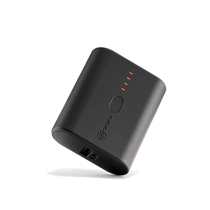 [ALL-NEW] ORORO Ultra-Compact Rechargeable Battery for Heated Vests, Heated Jackets and Heated Hoodies - Image 1