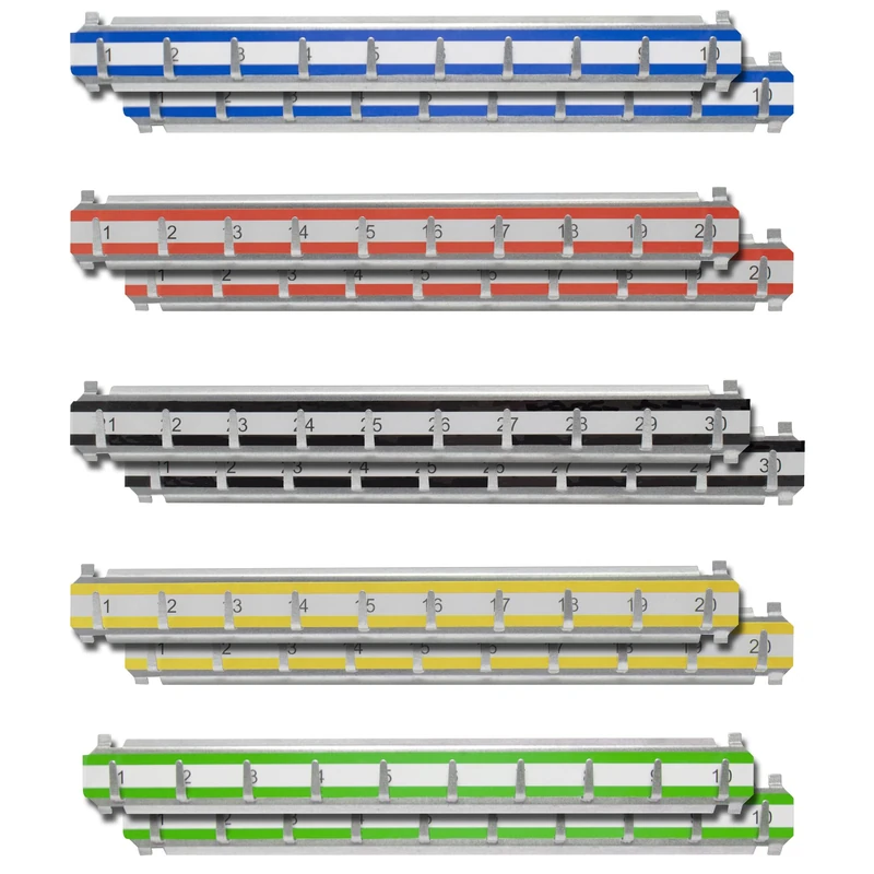 BARSKA AF13682 Labeled Key Shelves w/ 1-100 Numbered Hooks for Key Cabinets