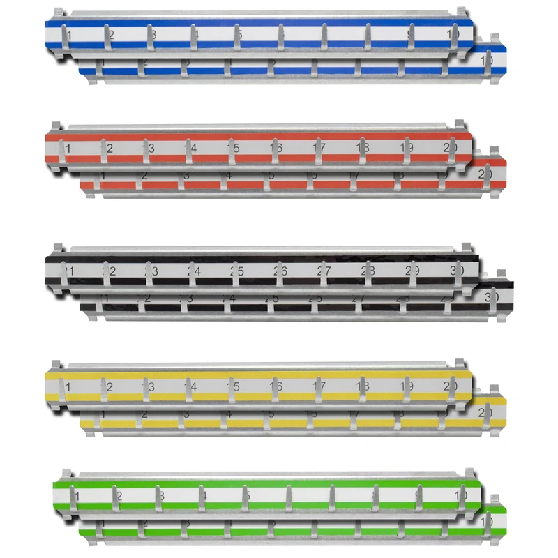 BARSKA AF13684 Labeled Key Shelves w/ 101-200 Numbered Hooks for Key Cabinets