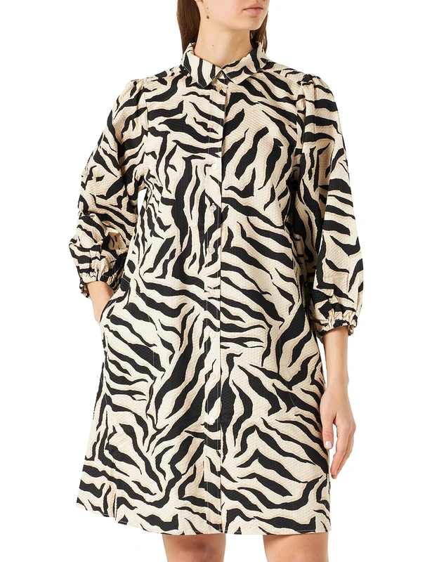 Part Two Women's Eleinapw Dr Casual Dress, Zebra Print, 10