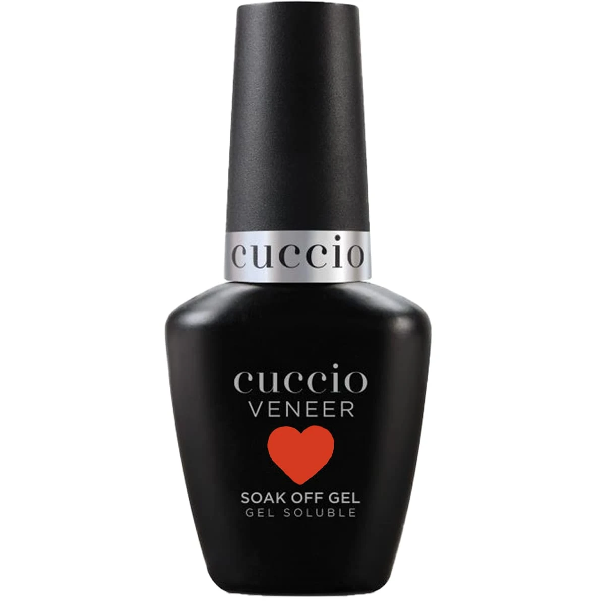 Cuccio Veneer Gel Polish 13ml- Encore- Fire Red Neon Creme
