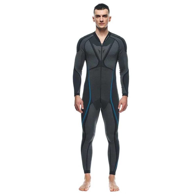 Dainese Men's Dry Suit Base Layer Underwear, Black/Blue, L