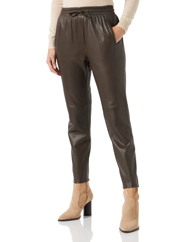 Oakwood Women's Gift Dress Pants, Brown, M