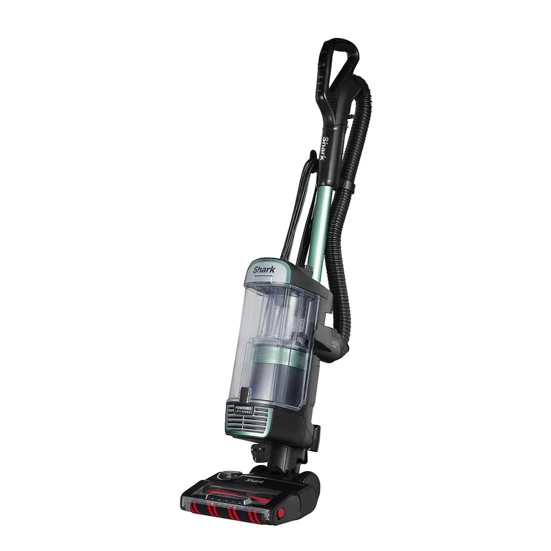 Shark Stratos Corded Upright Vacuum Cleaner 1.3L with Anti Hair Wrap Plus & Anti Odour Technology, Crevice and Multi-Surface Tools, Transforms to Portable Vacuum, 750W 1.3 litrs, Mojito/Black, NZ860UK