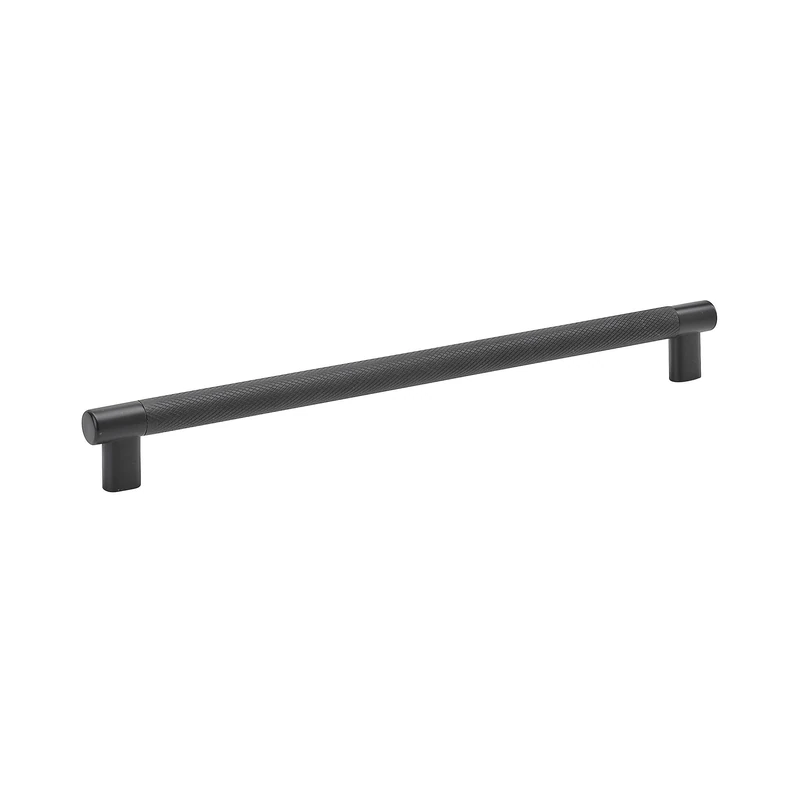 Amerock | Kitchen Cabinet Pull | Black Bronze | 12-5/8 in (320 mm) Center-to-Center | Bronx | 1 Pack | Furniture Hardware | Cabinet Handle | Bathroom Drawer Pull
