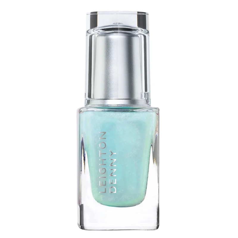 LEIGHTON DENNY Nail Polish - Dragonfly Wings - High Performance Nail Varnish - Vegan - 12 ml, Iridescent Blue