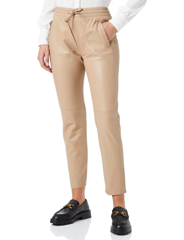 Oakwood Women's Gift Dress Pants, Dark Beige, S