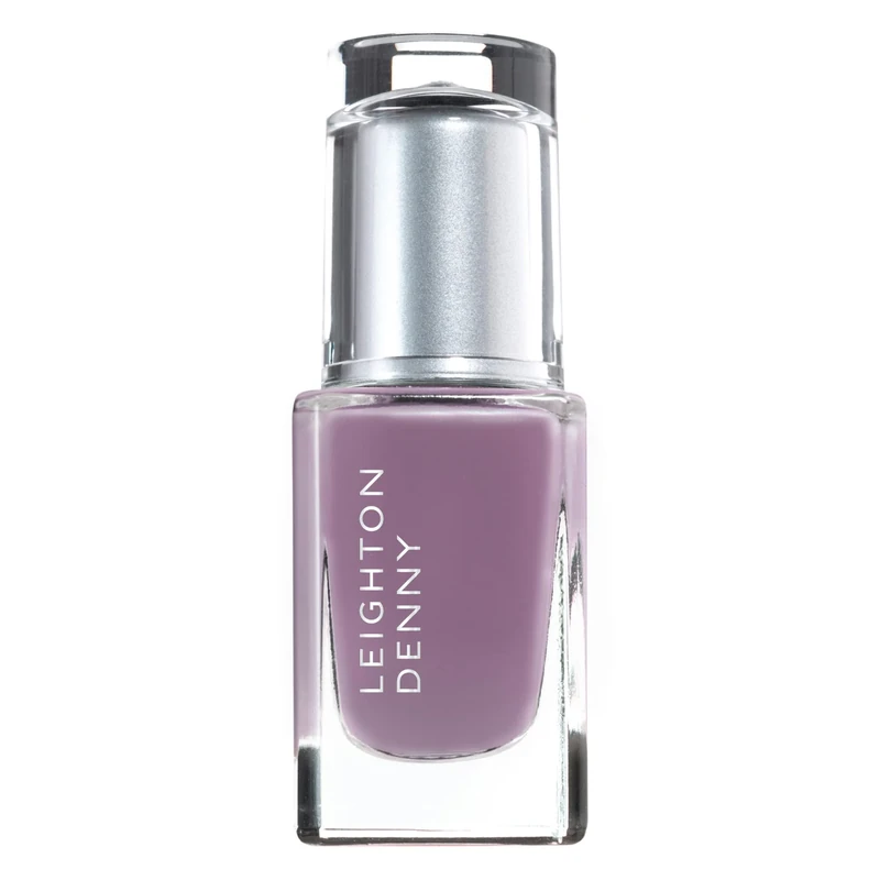 LEIGHTON DENNY Nail Polish - Eager Vegan - 75% Plant-Based Nail Varnish - Vegan - 12ml, Lilac