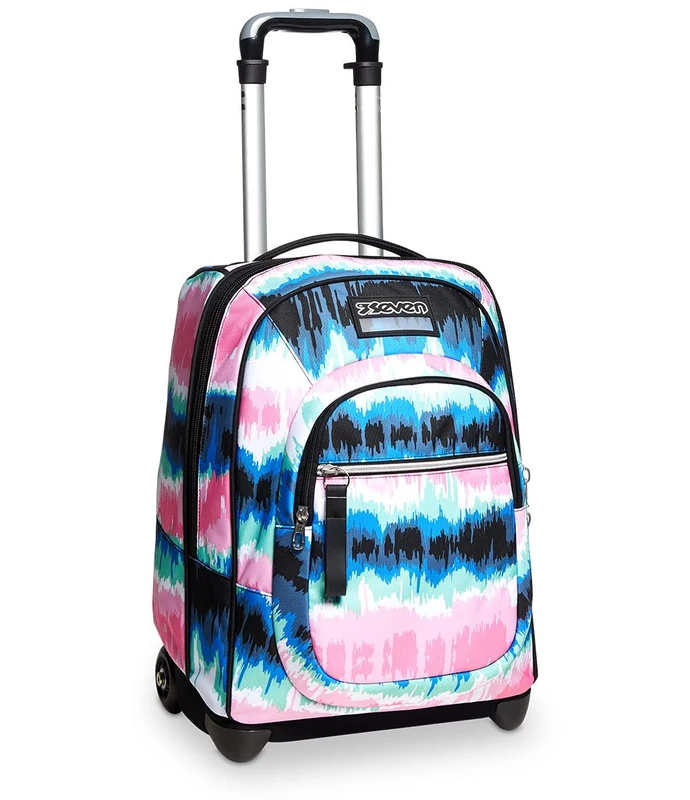 Seven Trolley, Shadecol Girl, Nero, 2in 1 Zaino con Cross-Over System, Scuola and Viaggio - Image 1