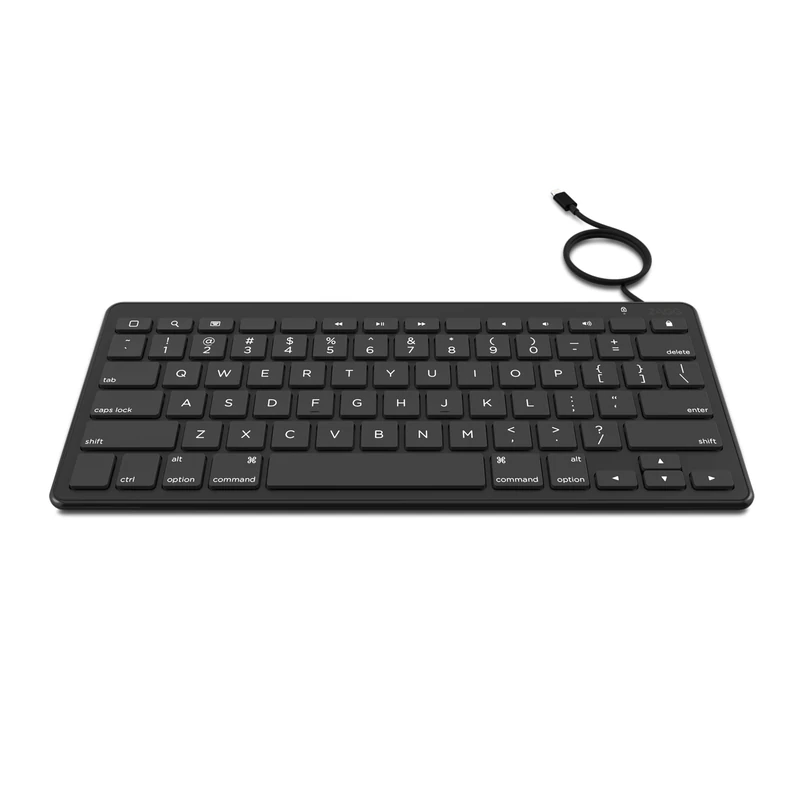 ZAGG Wired Keyboard with Lightning Connector, (Black), (Nordic)